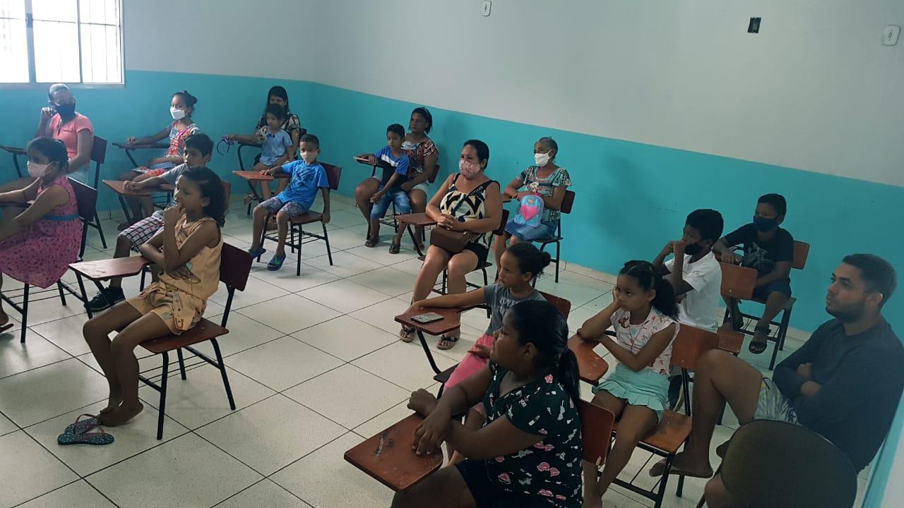 Aula inaugural de educação musical é realizada em Ananás Aula inaugural de educação musical é realizada em Ananás