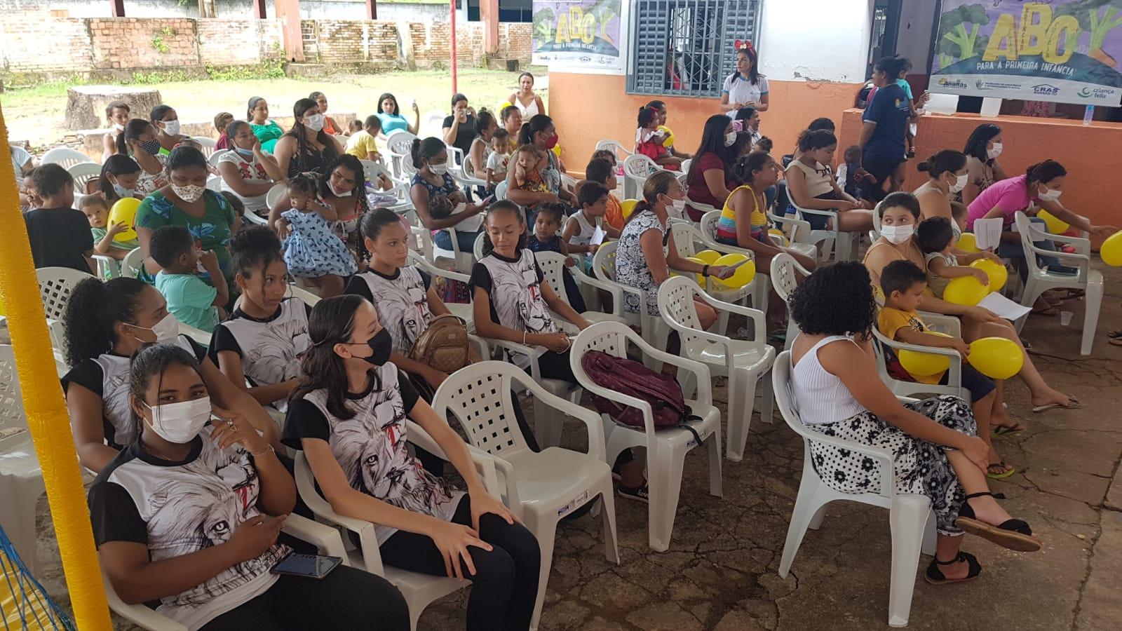 Programa Criança Feliz de Ananás Realiza Acolhida das Crianças e Gestantes Assistidas Programa