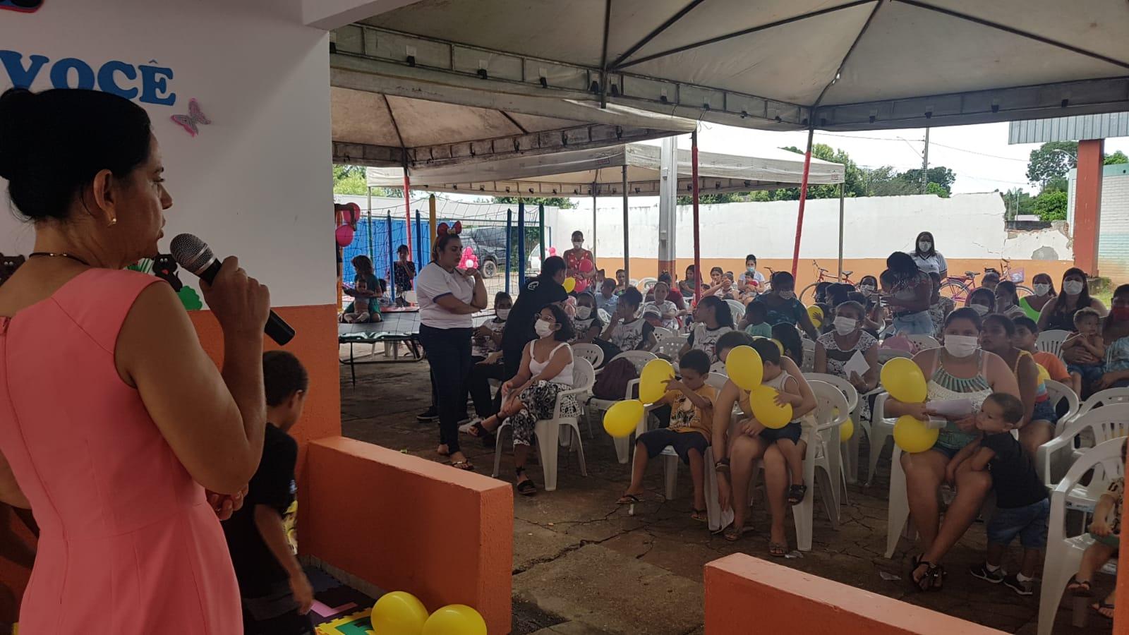 Programa Criança Feliz de Ananás Realiza Acolhida das Crianças e Gestantes Assistidas Programa