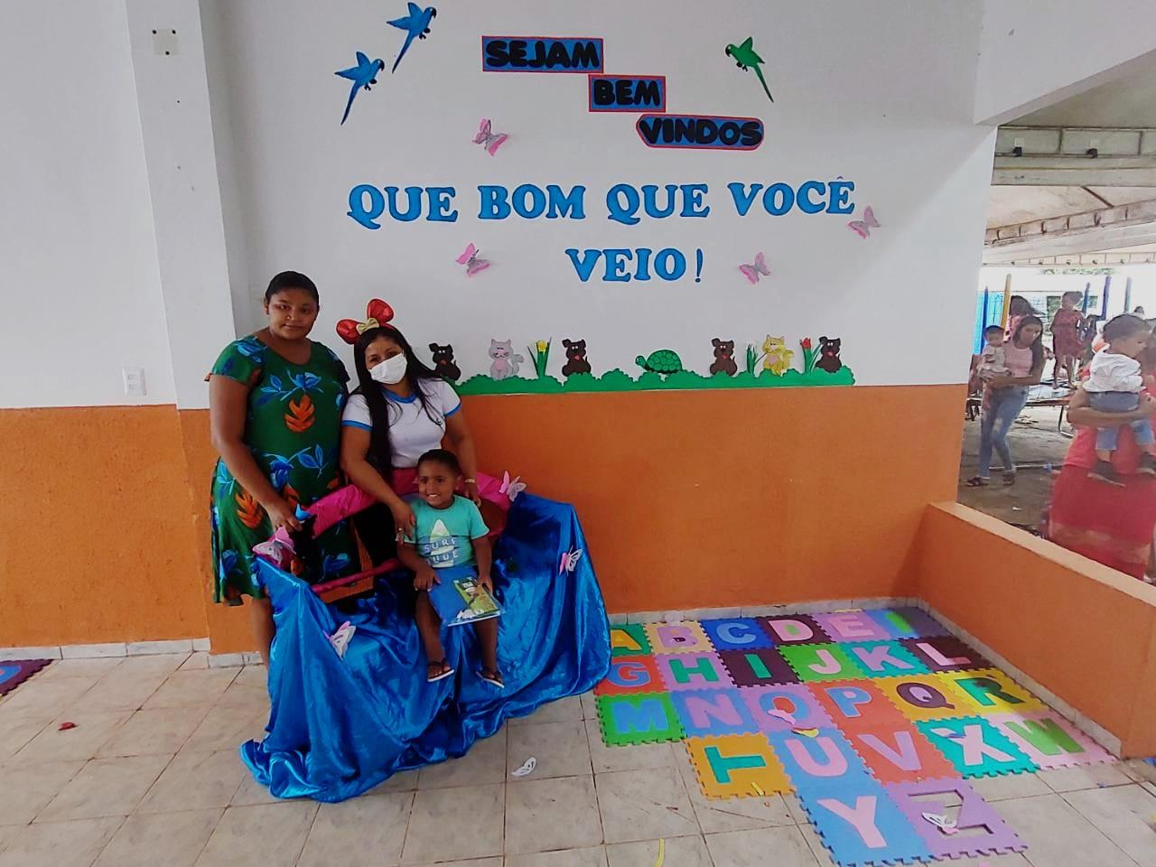 Programa Criança Feliz de Ananás Realiza Acolhida das Crianças e Gestantes Assistidas Programa