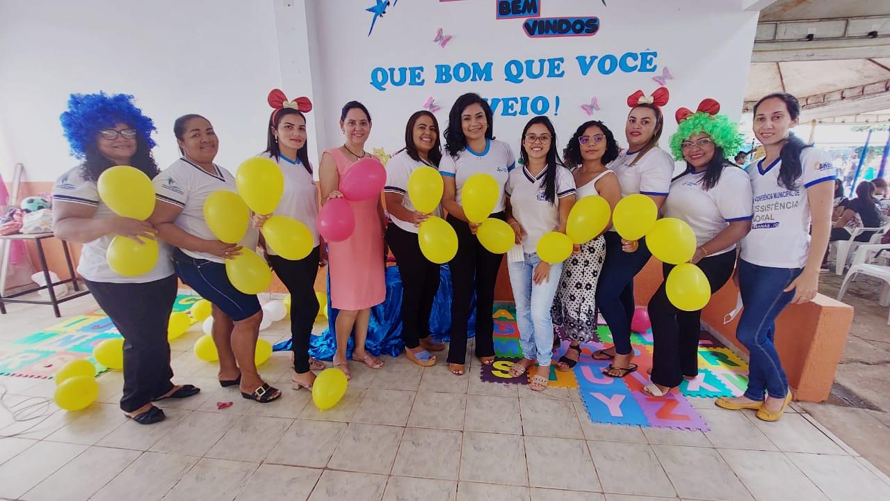 Programa Criança Feliz de Ananás Realiza Acolhida das Crianças e Gestantes Assistidas Programa