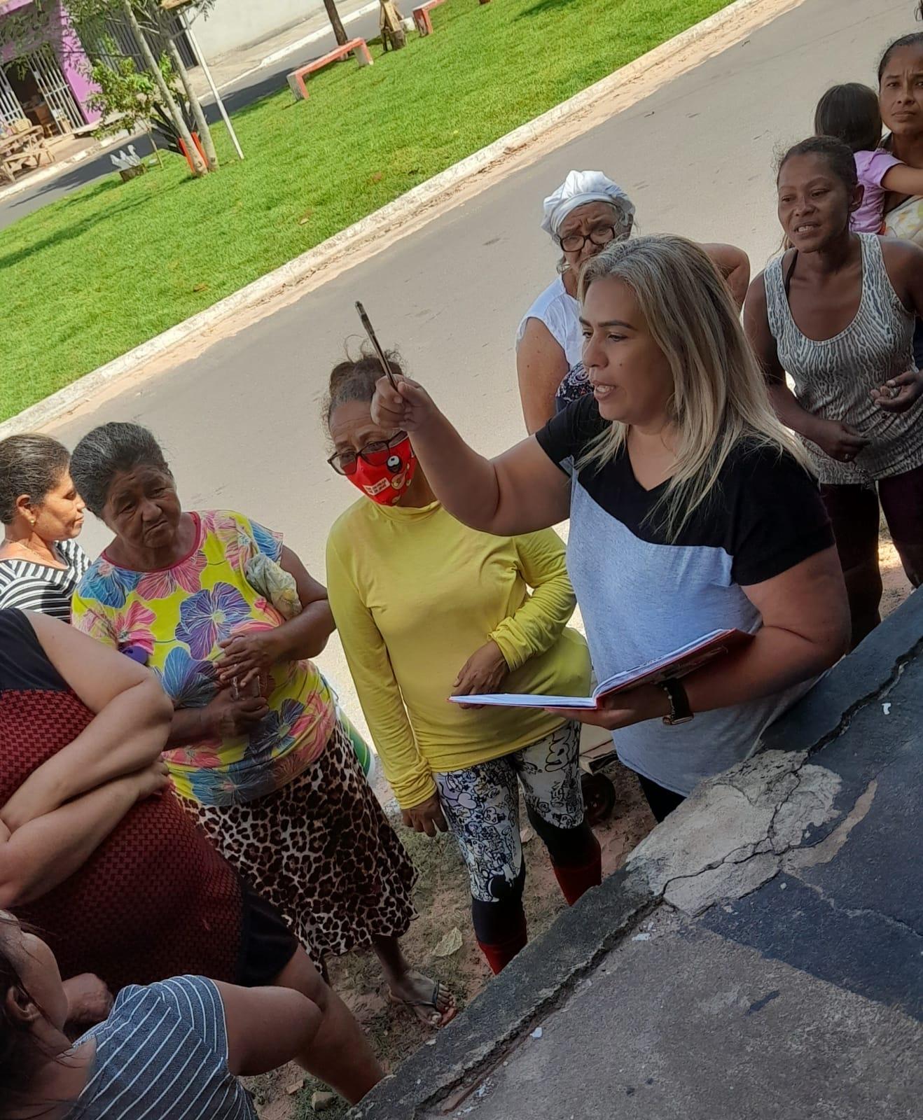 Araguaína Sul realiza ações comunitárias para moradores do bairro
