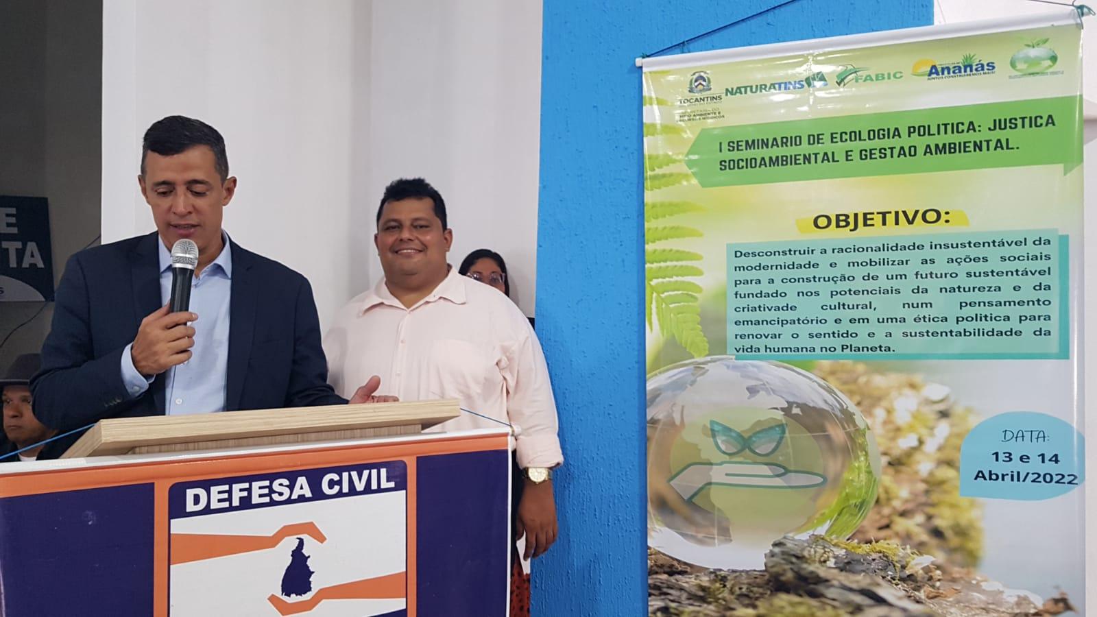 Fabic promove I Seminário de Ecologia Política, Justiça Social e Gestão Ambiental em Ananás