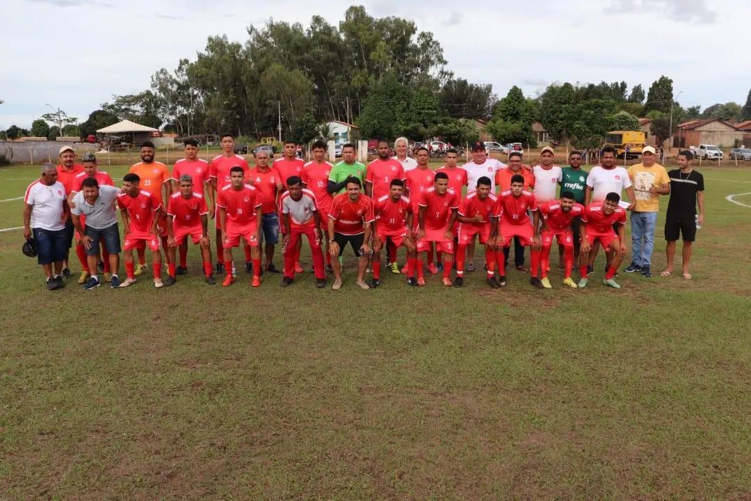 Eduardo Madruga prestigia partida do Copão Tocantinense de futebol em Xambioá