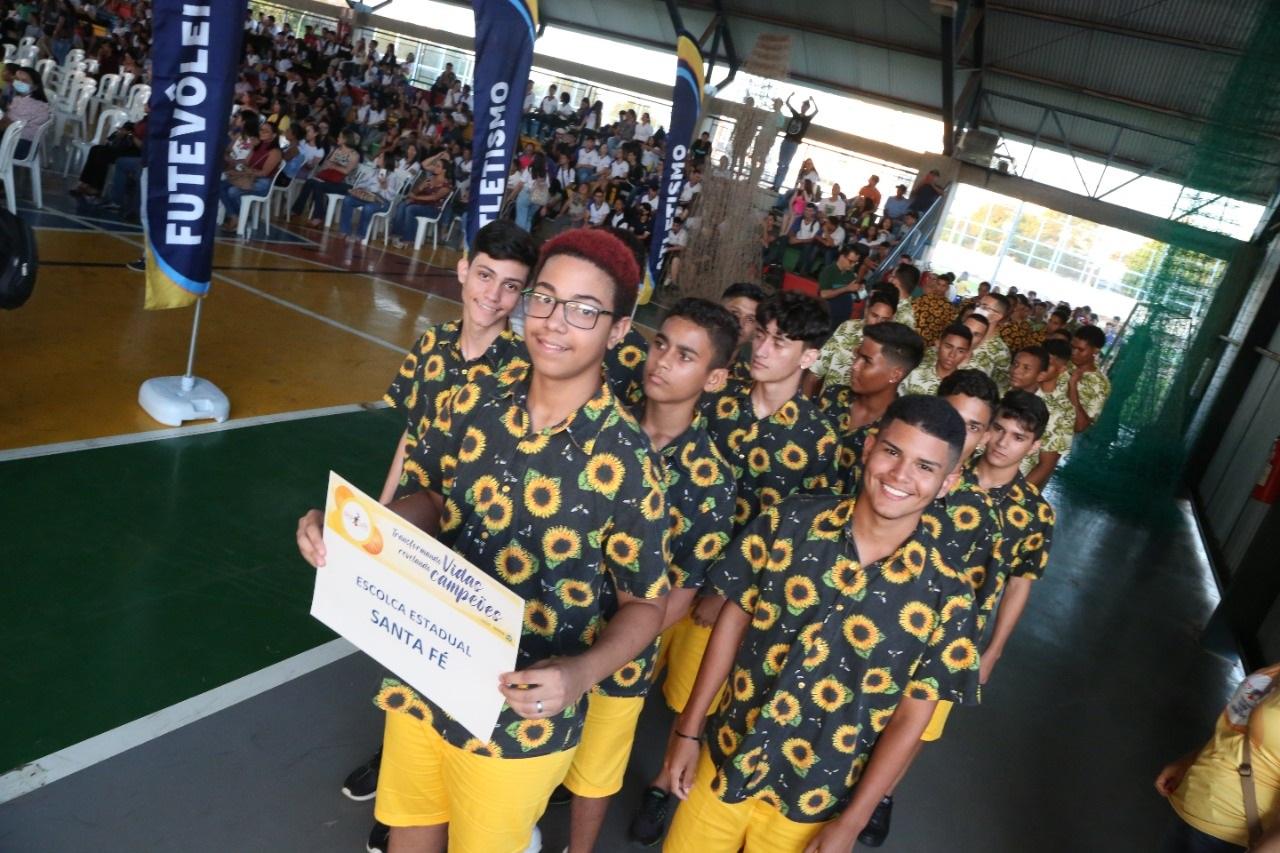 Seduc realiza abertura Jogos Estudantis do Tocantins 2022 