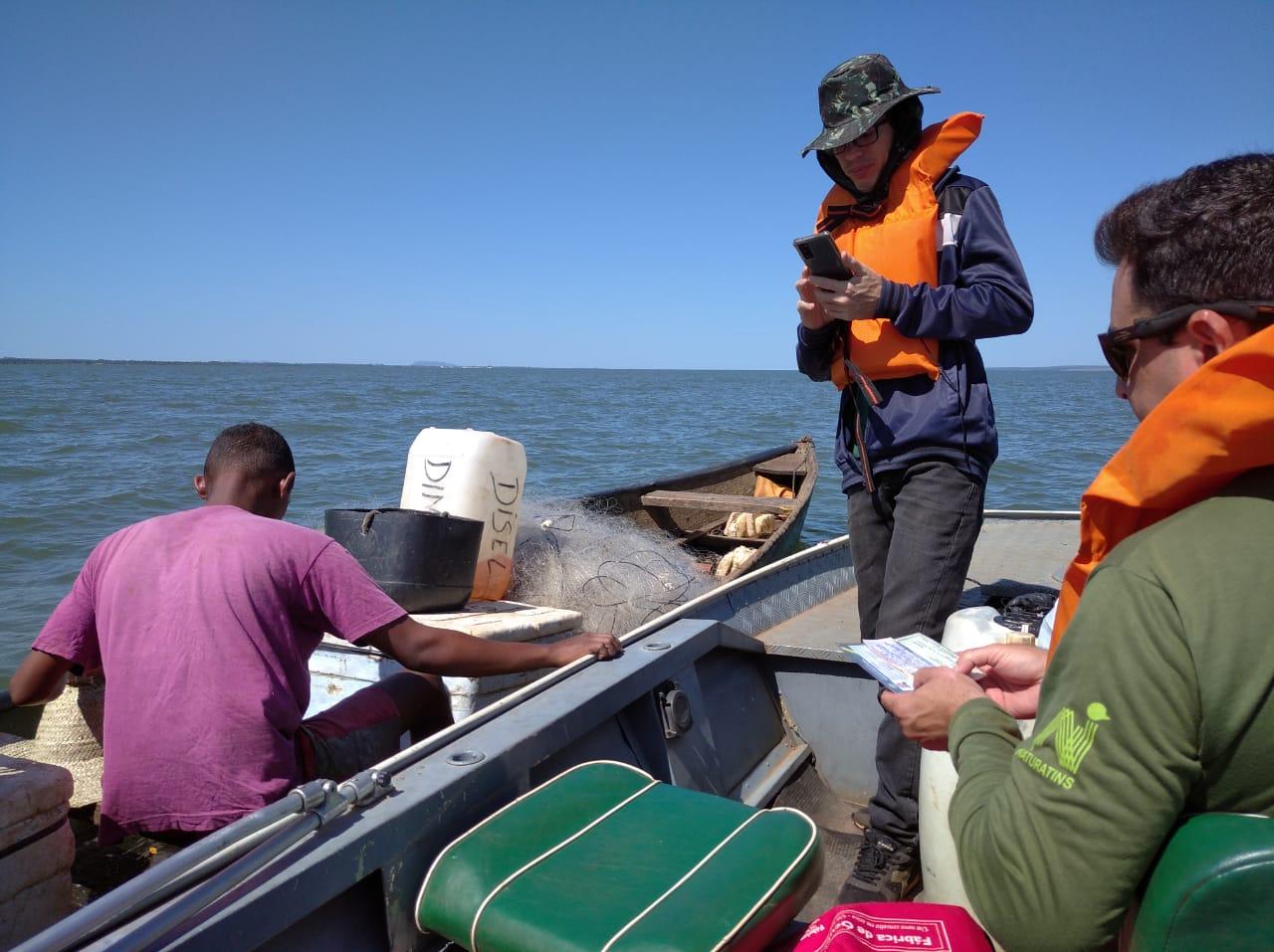Fiscais do Naturatins apreendem redes e armas de fogo durante operação