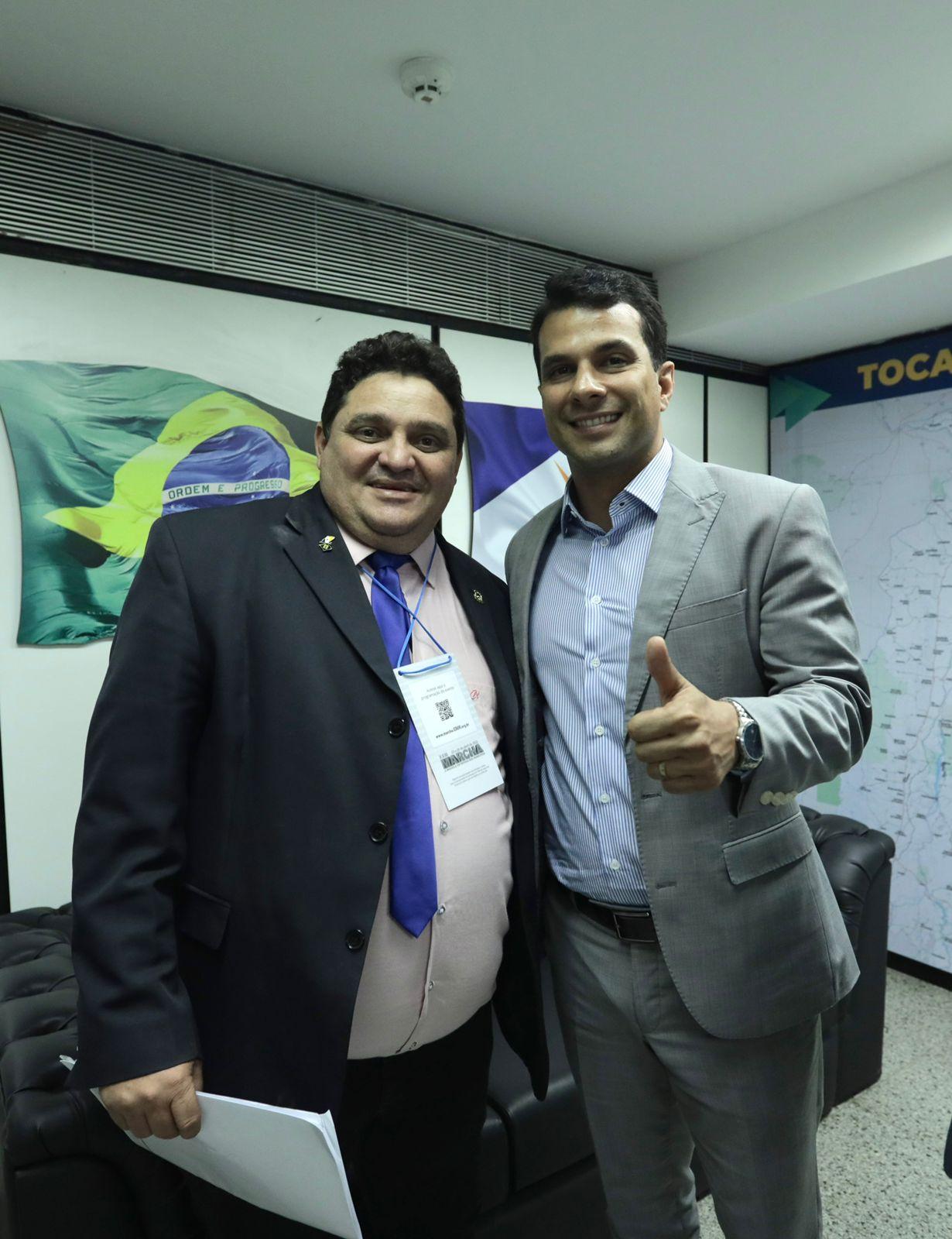 Vereador Padeirinho apresenta demandas de Wanderlândia a parlamentares do Tocantins