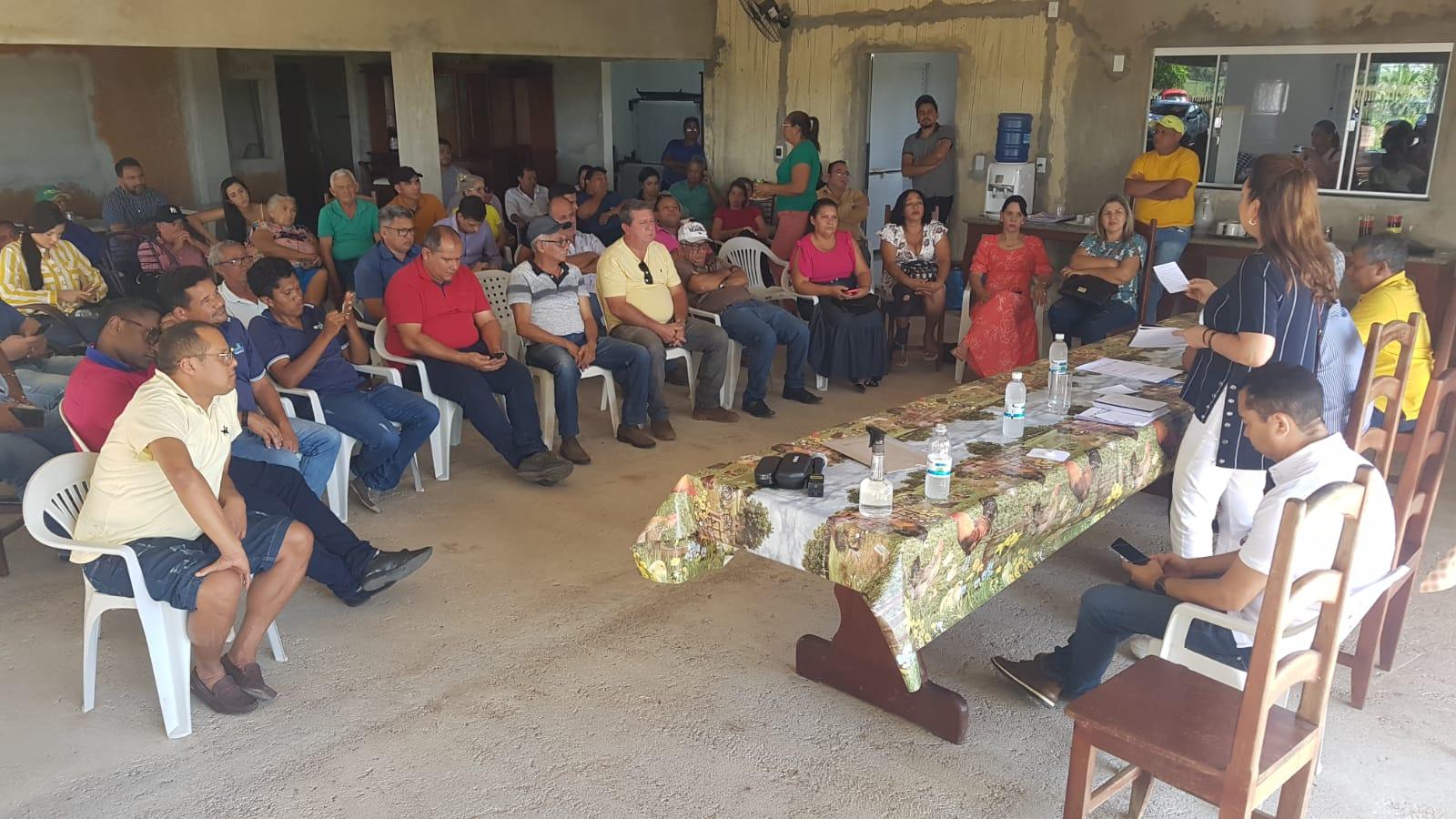 Prefeito Valdemar Nepomoceno recebe Senadora Kátia Abreu em Ananás
