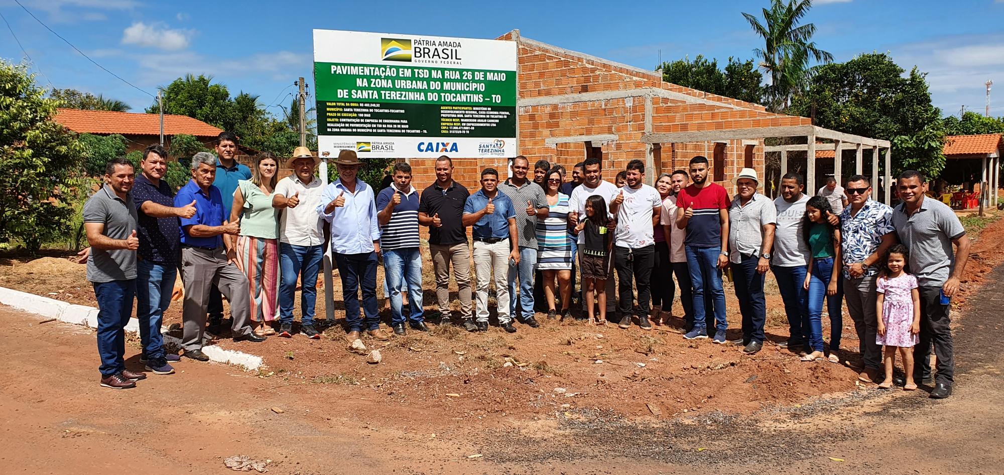 Aniversário de Santa Terezinha é marcado por visitas às obras e grande show para a população