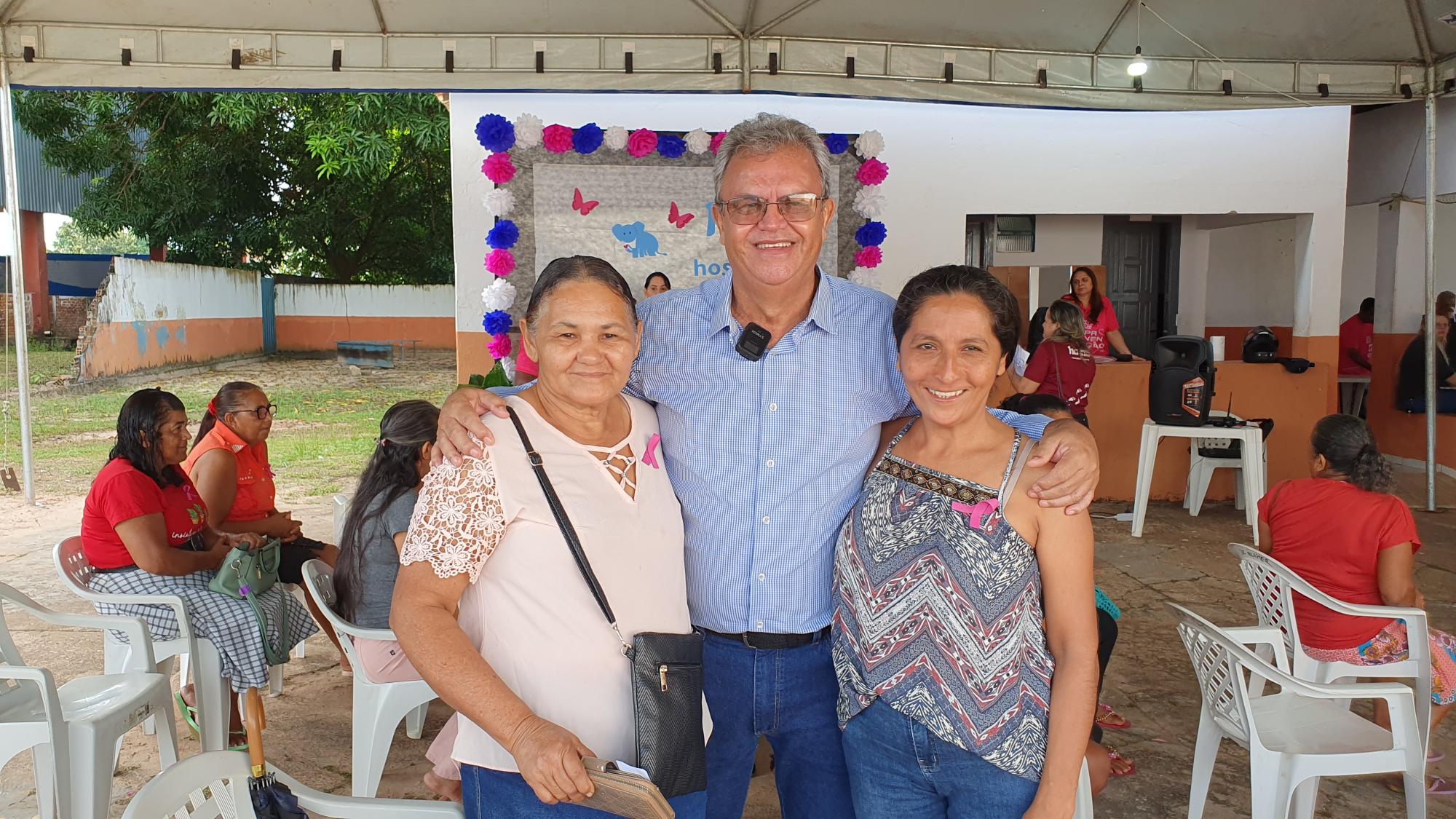 Carreta do Hospital de Amor inicia atendimentos às mulheres do município de Ananás