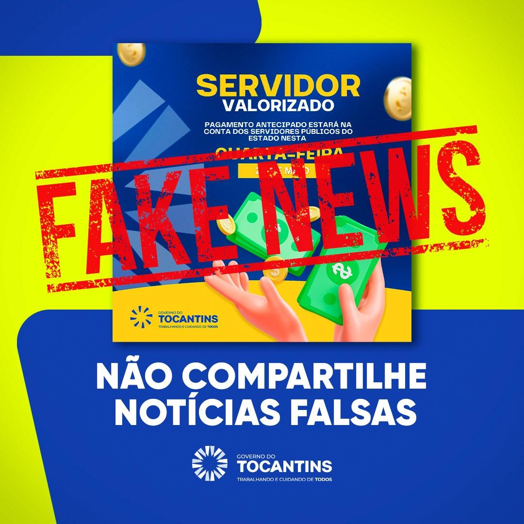 Governo do Estado é alvo de fake news sobre o pagamento dos servidores