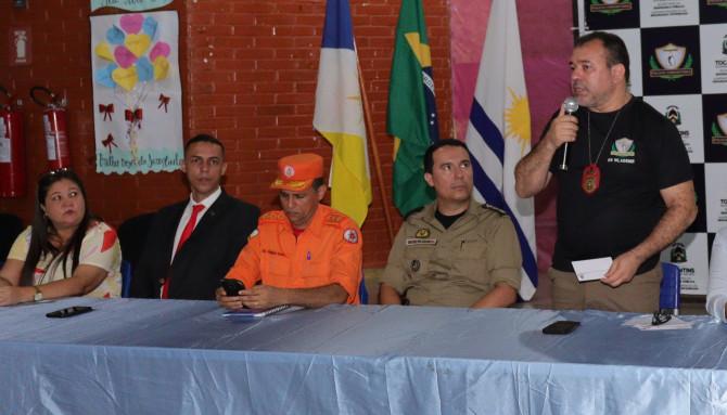 Forças de Segurança e comunidade se reúnem na região sul de Palmas para composição do Conselho Comunitário de Segurança 