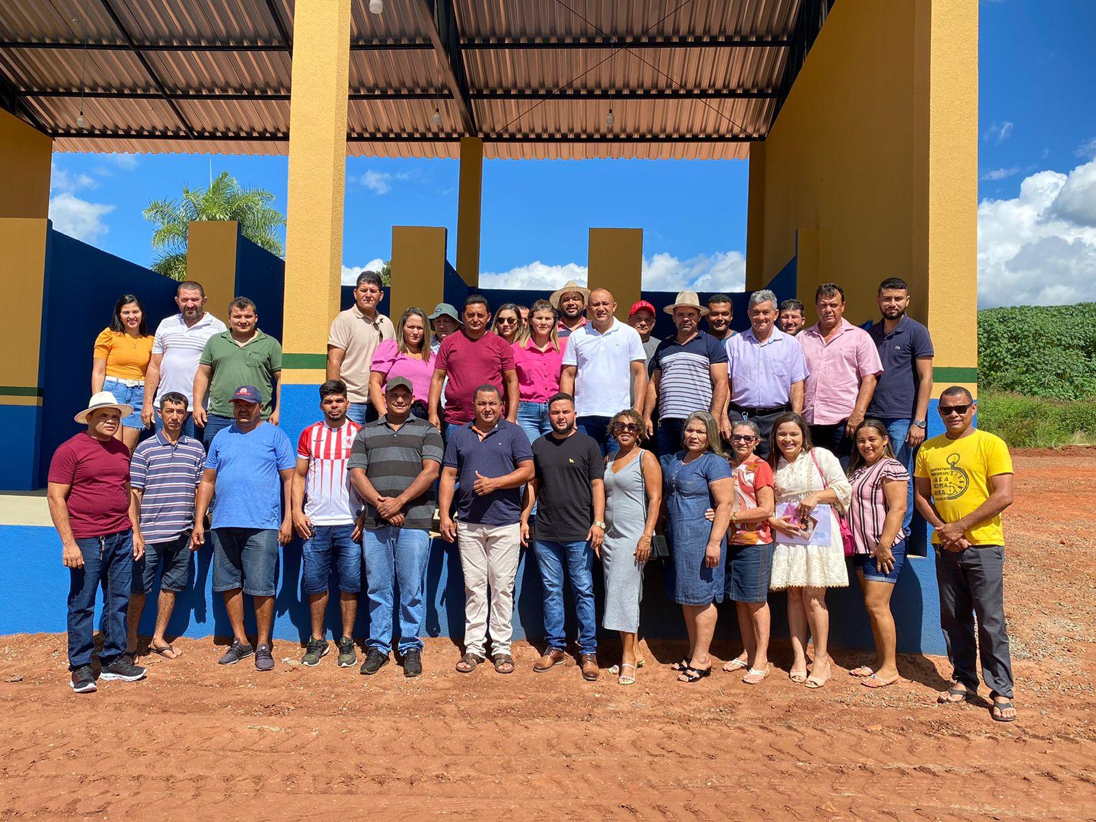 Deputado Fabion Gomes participa do aniversário de Santa Terezinha do Tocantins
