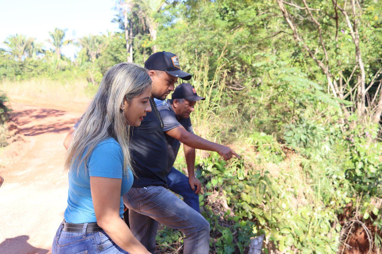 Prefeita Patrícia Evelin destaca obras para a população de Xambioá