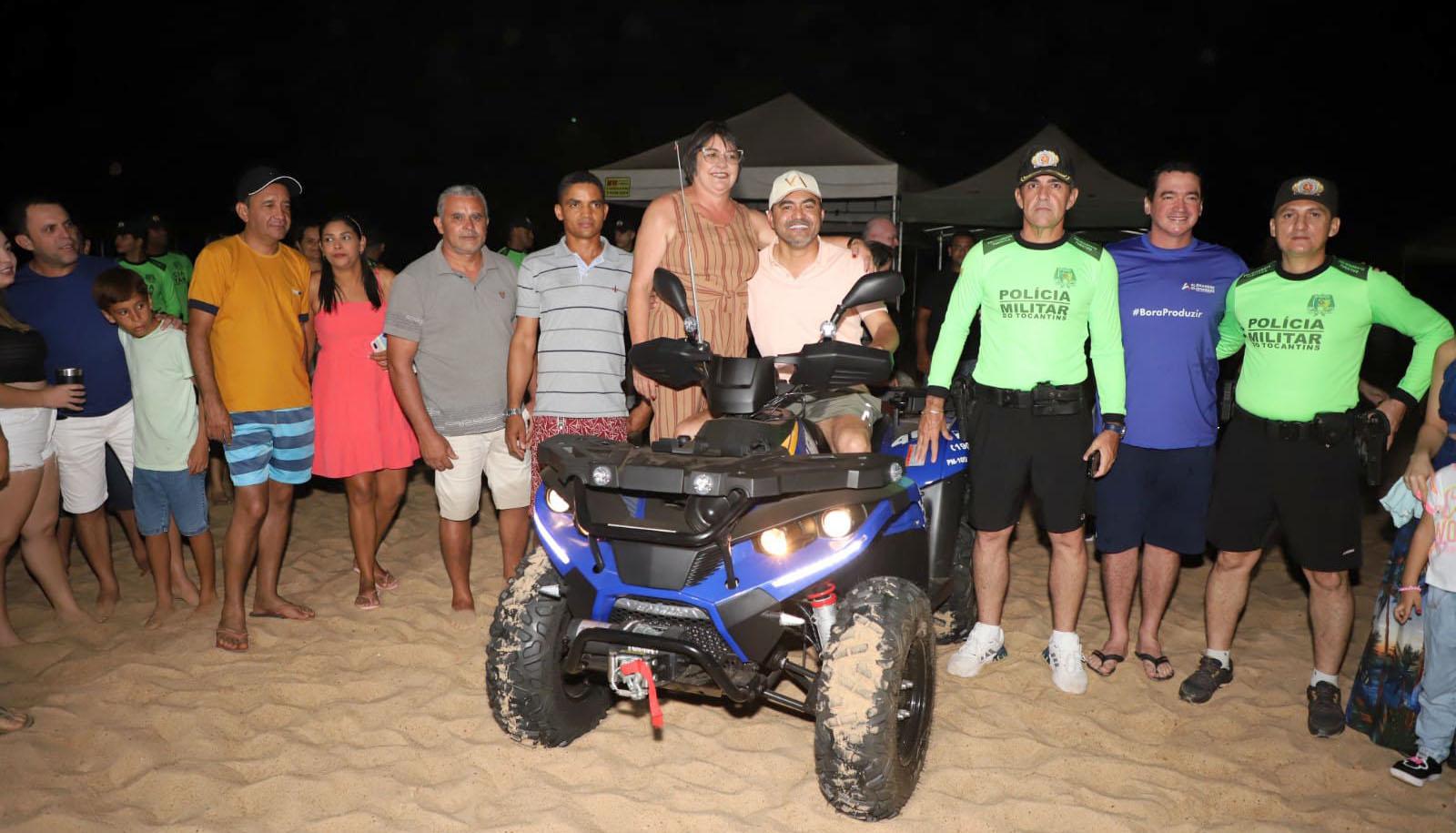 Governador Wanderlei Barbosa lança oficialmente Temporada 2023 da Praia da Raposa em Tupiratins