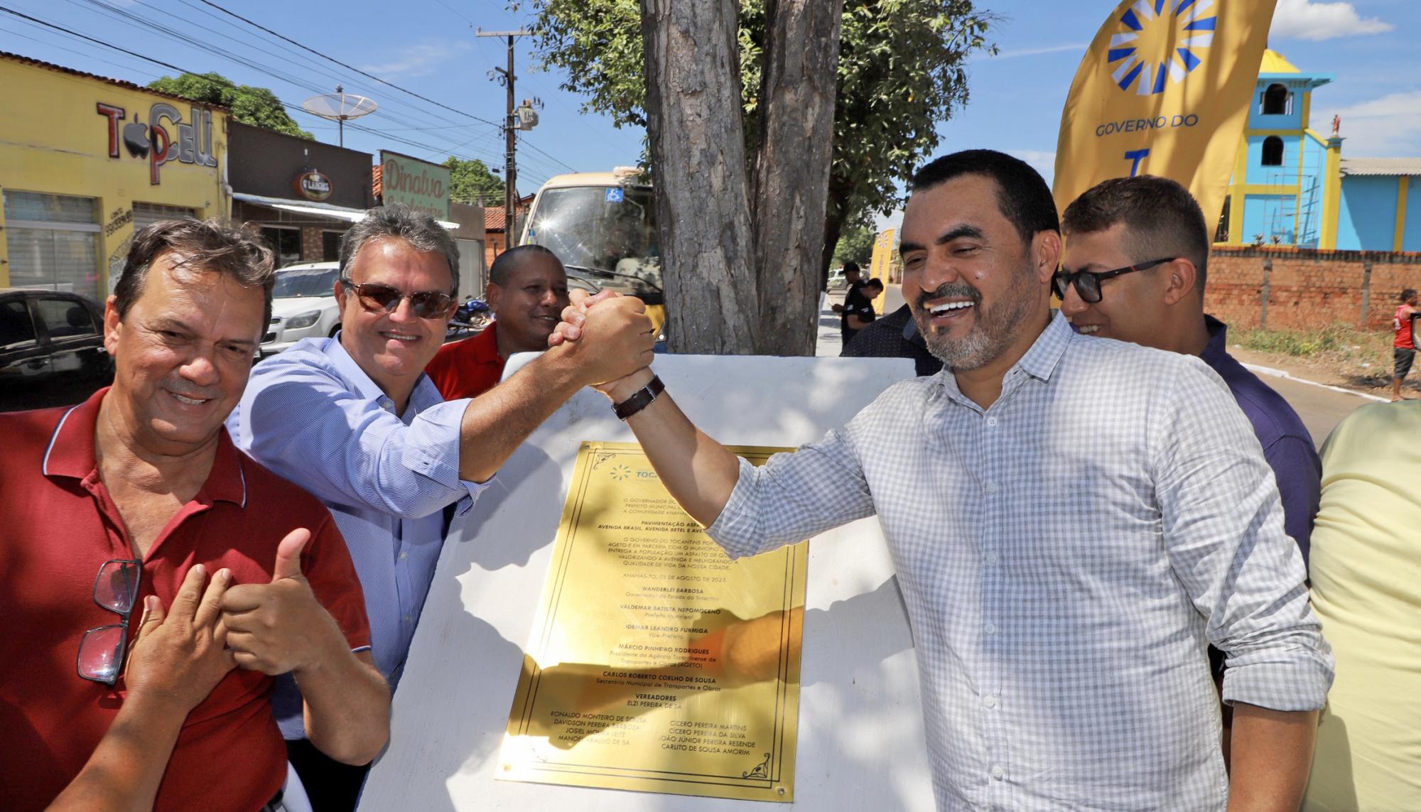 Em Ananás, governador Wanderlei Barbosa entrega escola, avaliada em R$ 5,5 milhões, à comunidade