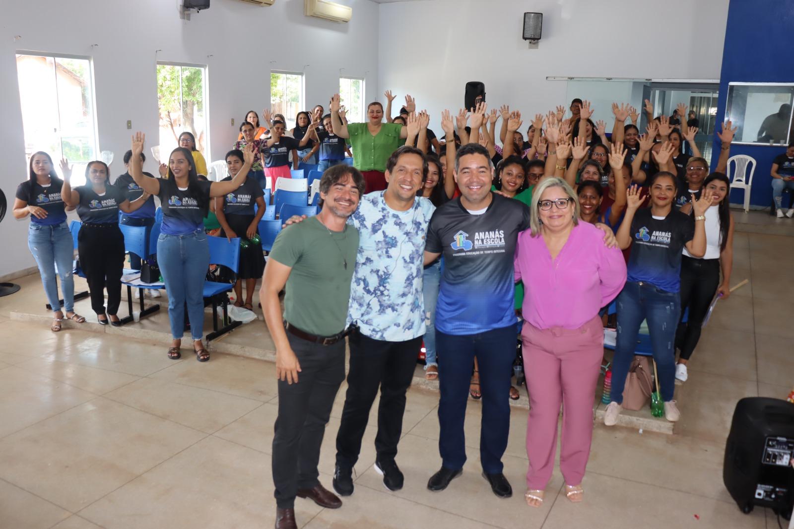 SEMED de Ananás promove Jornada Pedagógica 2023, Capacitação contínua para servidores da rede municipal de educação de Ananás/TO