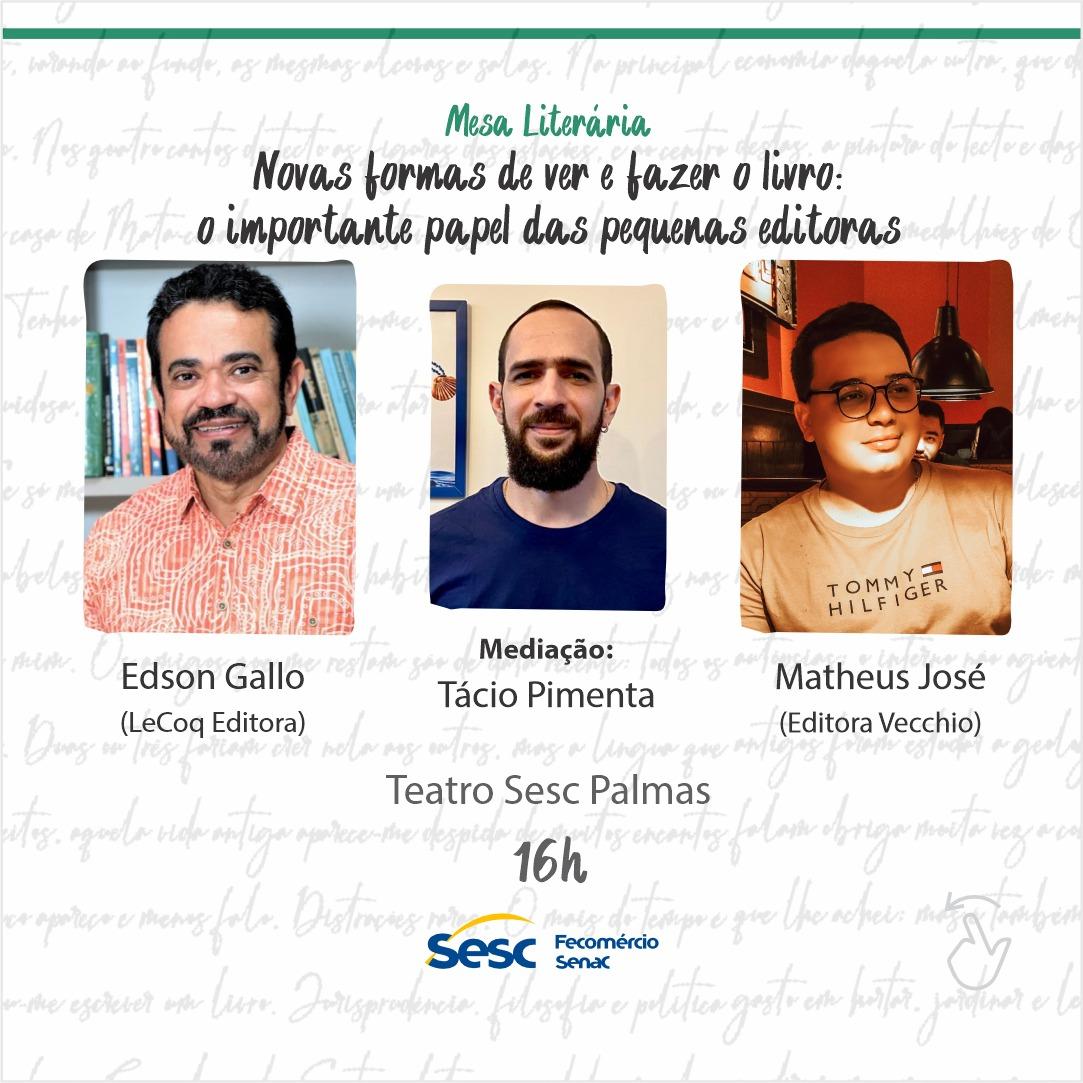 FLISTO 2023 traz Roda de Conversa com o  Editor e Escritor Edson Gallo discutindo o papel das Pequenas Editoras na transformação do mundo literário
