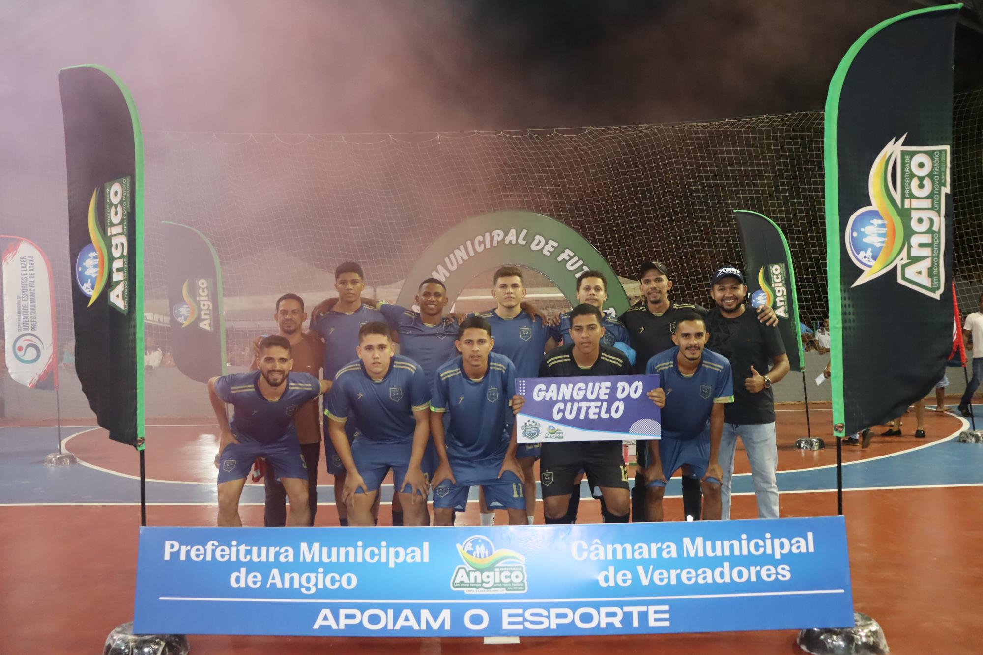 Prefeitura de Angico através da Secretaria de Esporte promove abertura da 10ª edição do Campeonato Municipal de Futsal