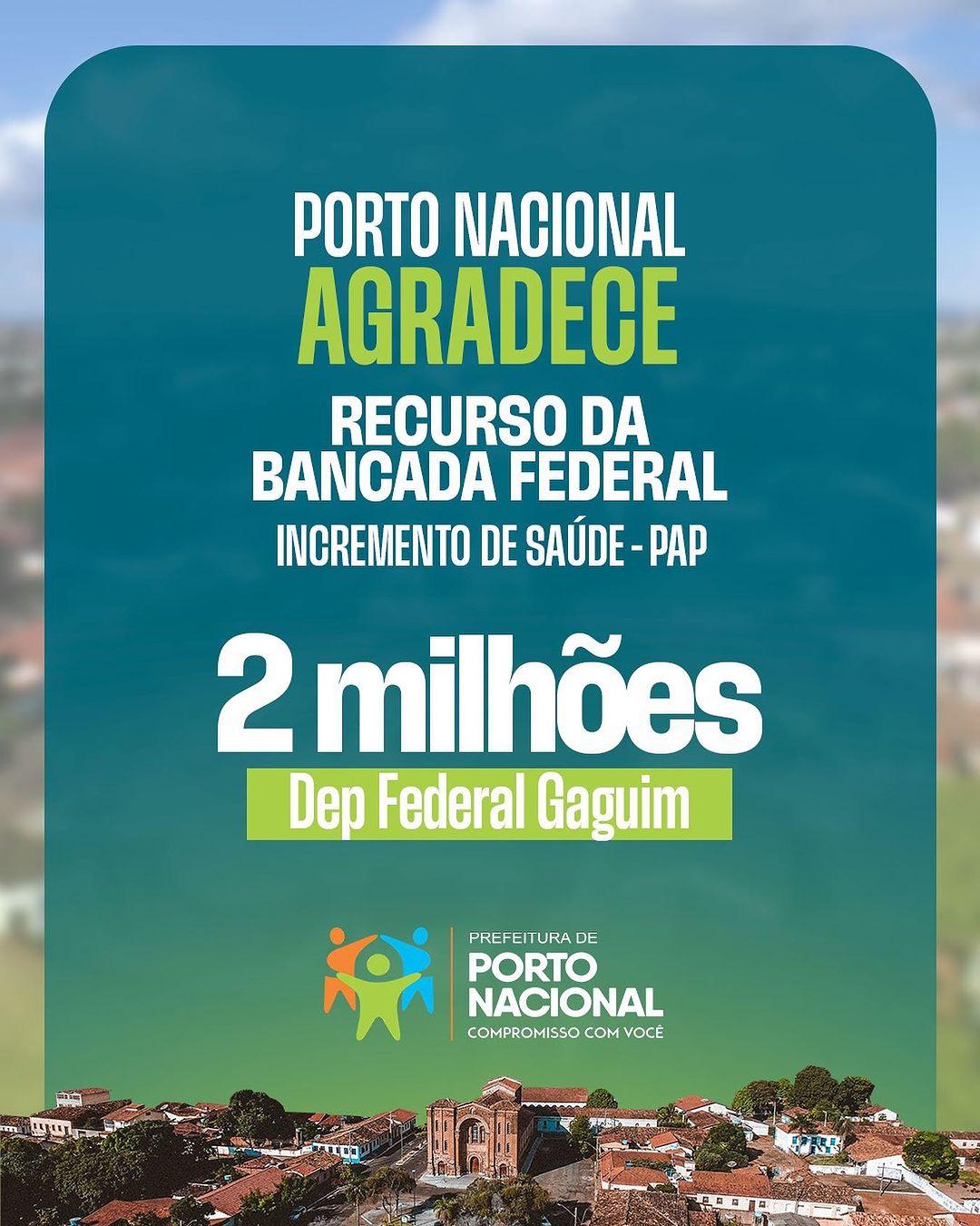 Deputado Federal Carlos Gaguim Reforça a Saúde Pública e o Desenvolvimento de Cinco Municípios Tocantinenses