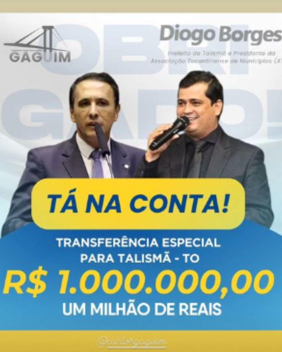 Deputado Federal Carlos Gaguim Reforça a Saúde Pública e o Desenvolvimento de Cinco Municípios Tocantinenses