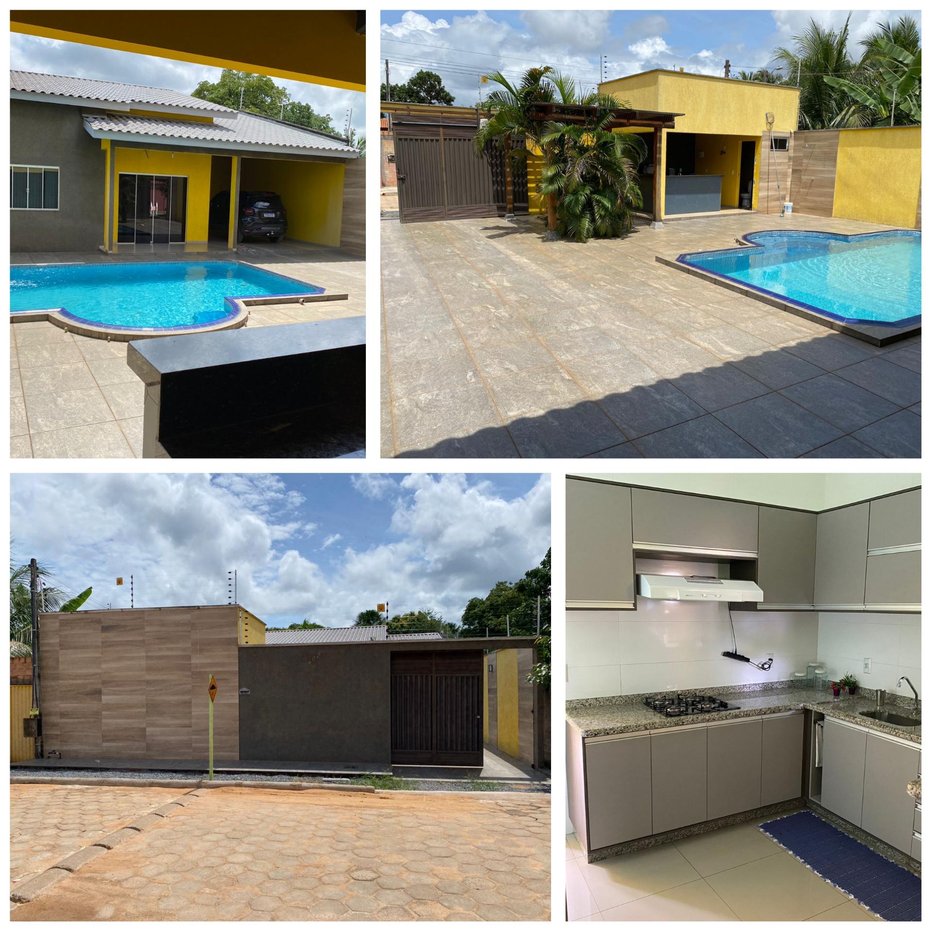 Casa à venda conta com piscina, energia solar instalada e móveis planejados em Xambioá 