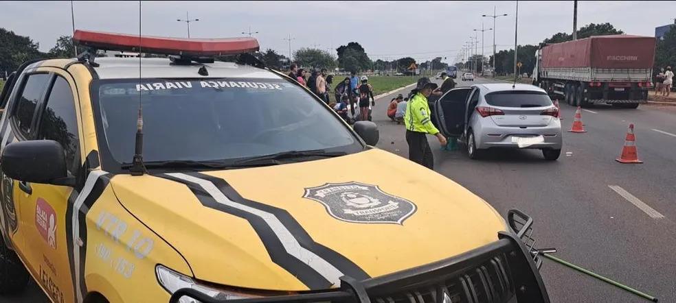 Homem visivelmente embriagado provoca acidente, deixa mulher morta, duas pessoas feridas e tenta fugir em Palmas