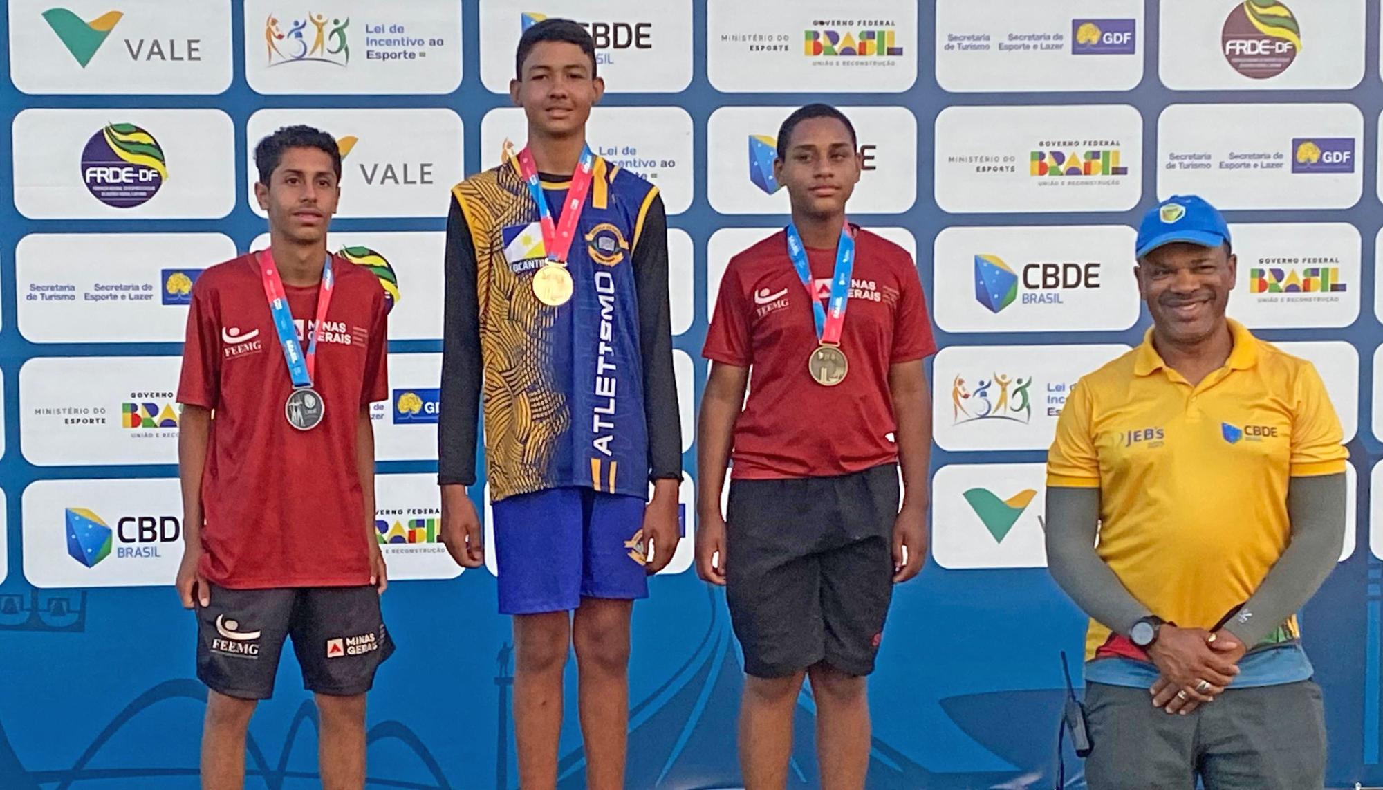 Delegação do Tocantins conquista mais oito medalhas nas modalidades individuais dos Jogos Escolares Brasileiros 2023