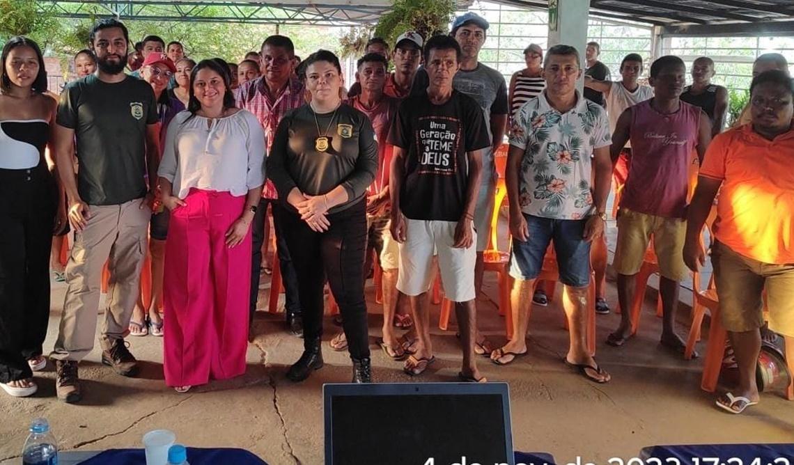 Colônias de Pescadores de Tocantinópolis, Barra do Ouro e São Miguel recebem informações sobre o período da Piracema