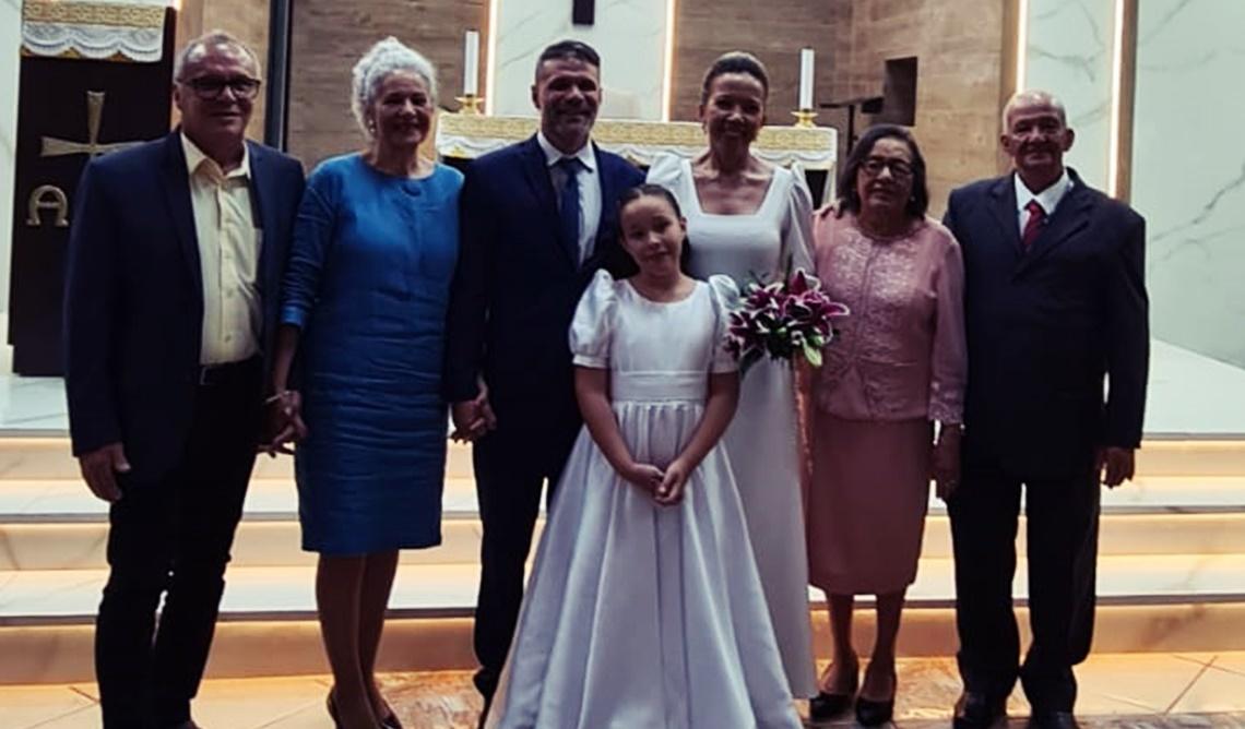 Casamento de Celma Barbosa Pereira e Igor Caetano Mutuoca é celebrado, com emoção e romantismo em Palmas