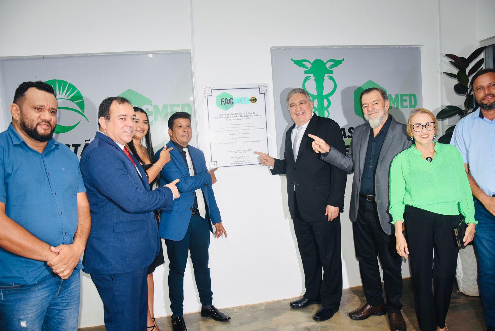 FACMED inaugura novo campus, concede títulos de Doutor Honoris Causa, Professor Emérito e Honra ao Mérito às personalidades de grande destaque em Augustinópolis e no Tocantins