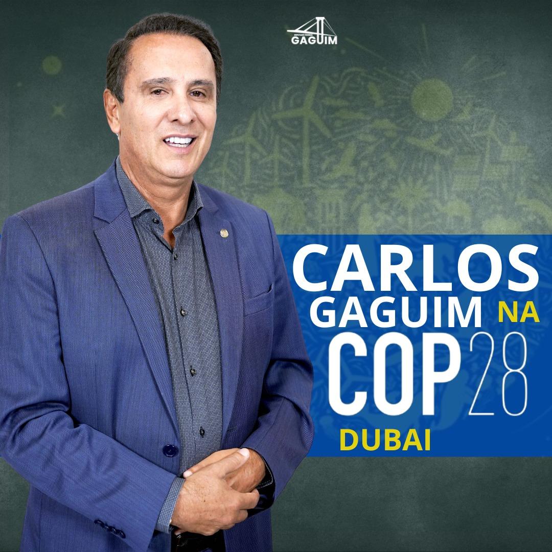Deputado Gaguim Fortalece Compromisso Ambiental na COP 28