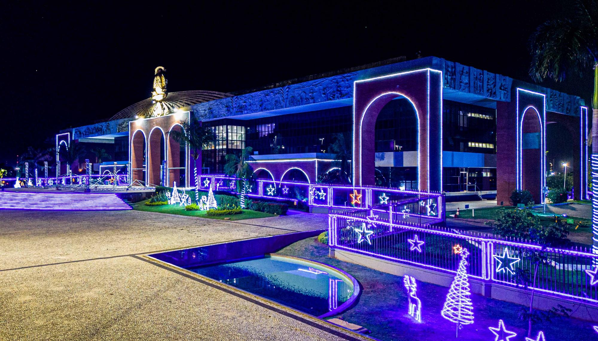 Cantatas de Natal serão realizadas nas escadarias do Palácio Araguaia nesta quarta,13, e quinta-feira,14