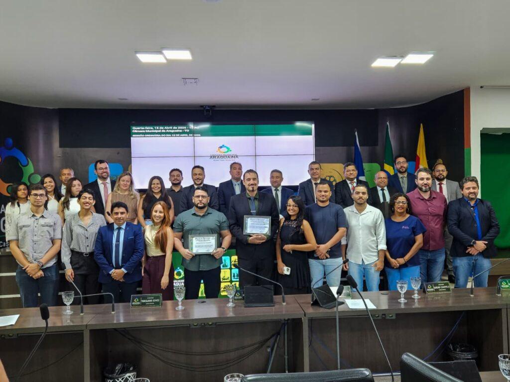 Câmara de Araguaína aprova Agência Reguladora e entrega moções de reconhecimento